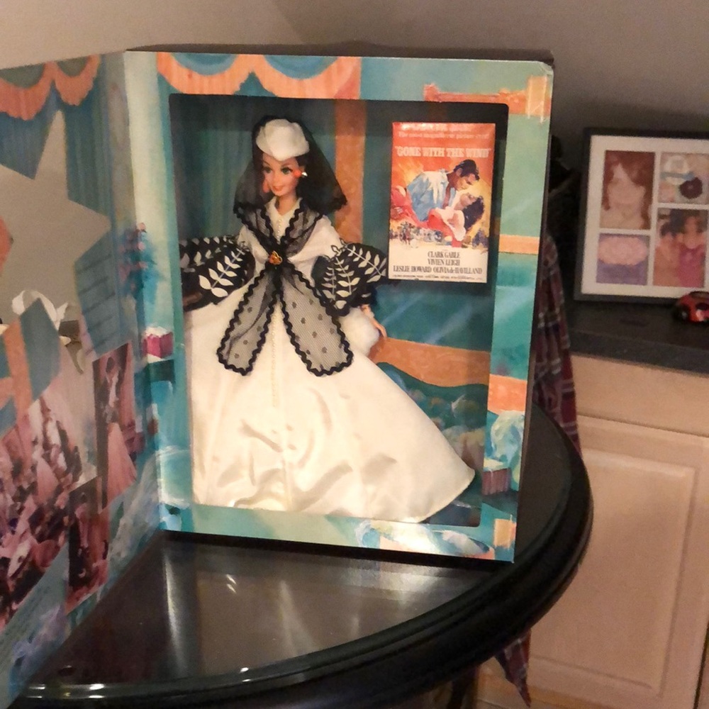 Scarlet O’Hara Black and White Barbie